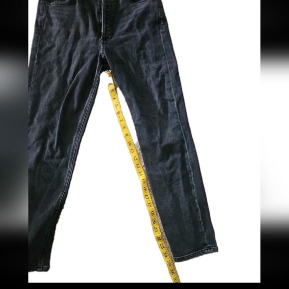 Agolde Womens Faded Black Nico High Rise Slim in Spirit 28 - Picture 14 of 14